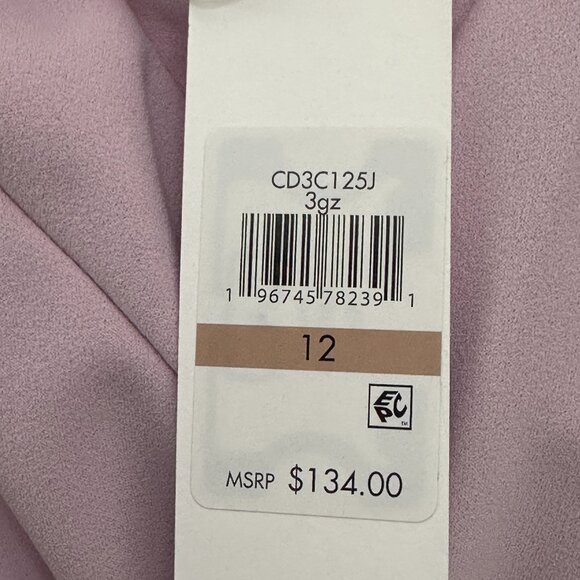 NWT Calvin Klein Cherry Blossom Sheath Dress SZ 12 - Flirty, Feminine, & Fierce - Picture 8 of 11